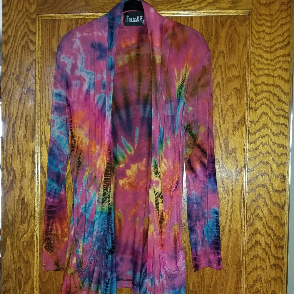 Jarli tie-dye cardigan/jacket